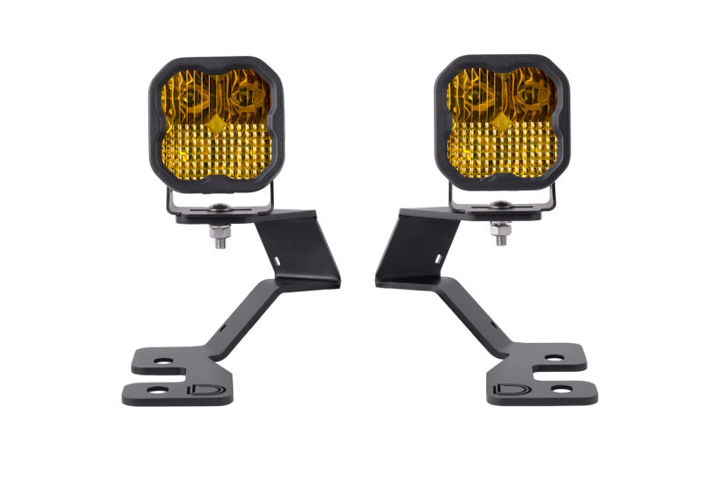 21-25 Ford Bronco Sport Diode Dynamics DD7139 SS3 LED Ditch Light Kit - Sport Yellow Combo