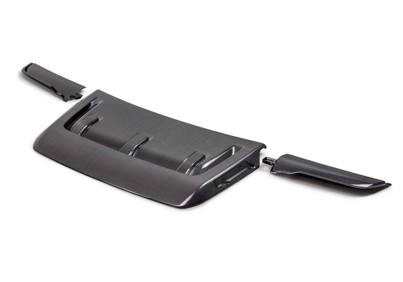 21-25 Ford Raptor Ford Racing M-16628-FG Carbon Fiber Hood Vent - Gloss