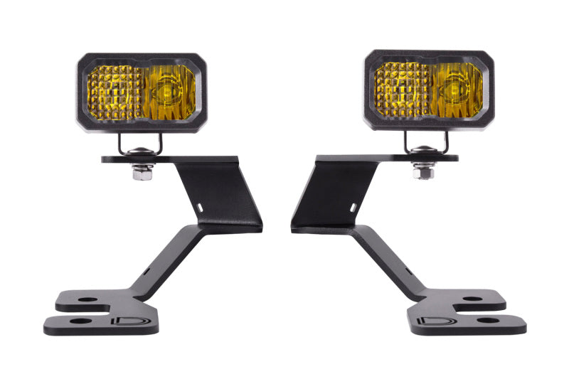 21-25 Ford Bronco Sport Diode Dynamics DD7143 Stage Series 2in LED Ditch Light Kit - Sport Yellow Combo