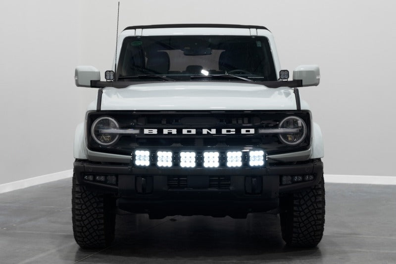 21-23 Ford Bronco Diode Dynamics DD7235 SS5 6-Pod CrossLink Grille Lightbar Kit Sport - White Combo