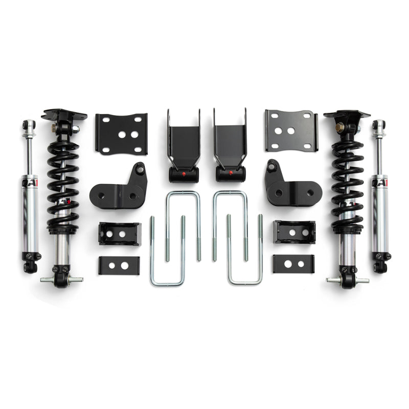 21-25 Ford F-150 4WD QA1 LK02-FF04 Dual Adjustable Lowering Kit (3.5in-5.5in)