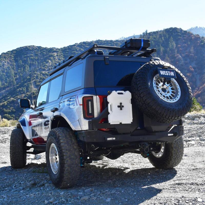 21-25 Ford Bronco Westin 59-732255 Bumper Swingout Passenger Side for XTS Rear Bumper - Tex. Blk