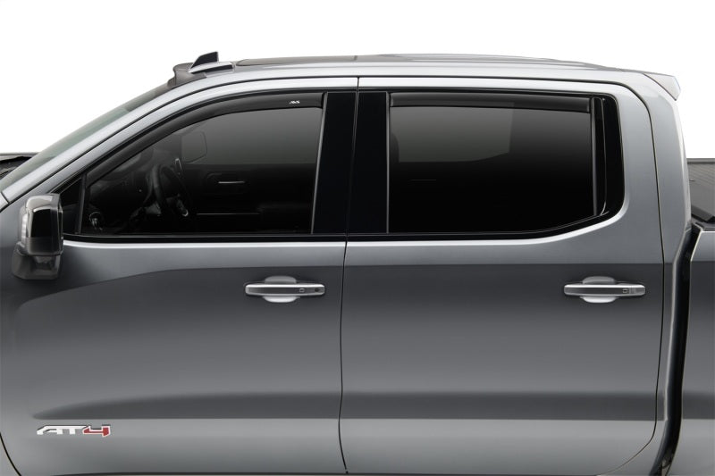15-25 Ford F-150 AVS 774061 Ventvisor Low Profile Window Deflectors 4pc - Matte Black