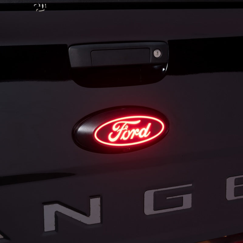 19-23 Ford Ranger Putco 92652 Luminix LED Red Oval Tailgate Emblem