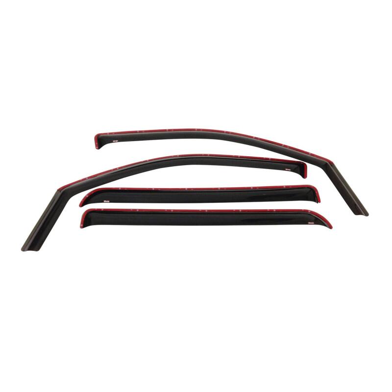 09-14 Ford F-150 SuperCrew Westin 72-37405 Wade In-Channel Wind Deflector 4pc - Smoke