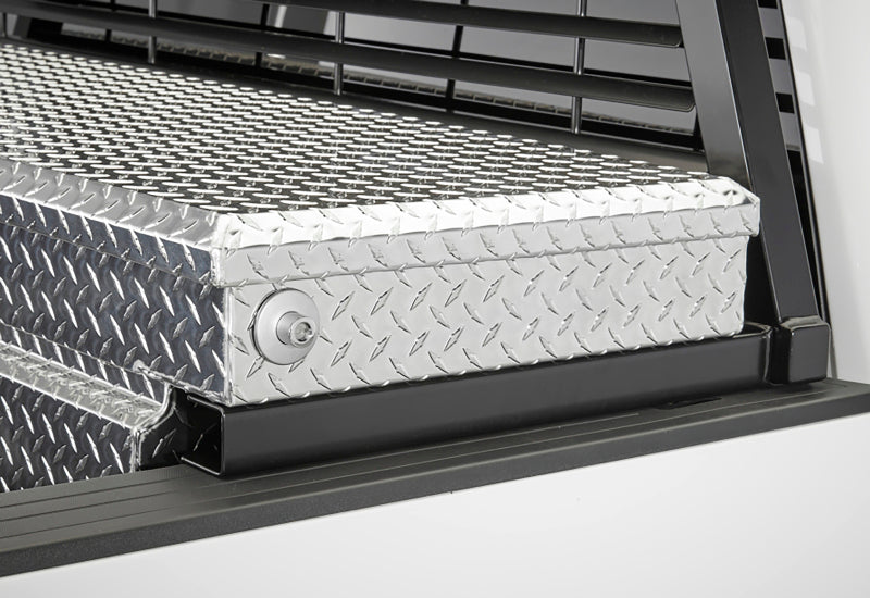 15-25 Ford F-150 BackRack 30123TB Aluminum Body Toolbox 21in No Drill Hardware Kit