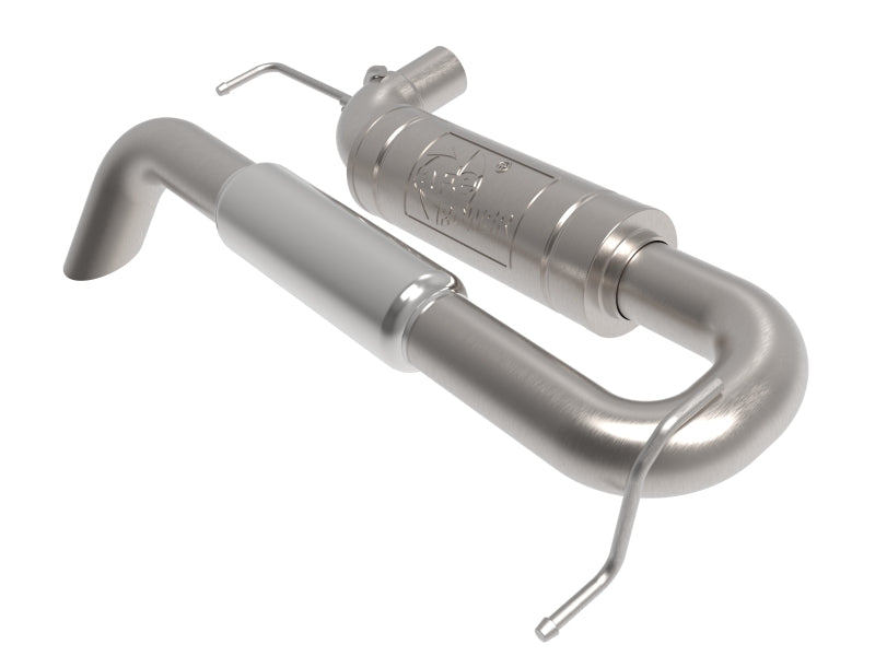 aFe 21-25 Ford Bronco 2.7L/2.3L Apollo GT Series 3 IN 409 Stainless Steel Hi-Tuck Axle-Back Exhaust