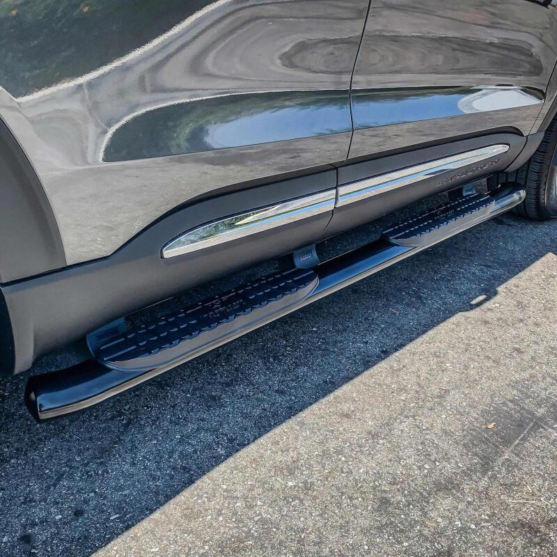 20-25 Ford Explorer Westin 21-24175 PRO TRAXX 4 Oval Nerf Step Bars - Black