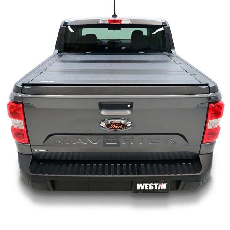 22-25 Ford Maverick 4WD Westin 19-44795 4ft. 6in. Bed Hard Tri-Fold Tonneau Cover - Black