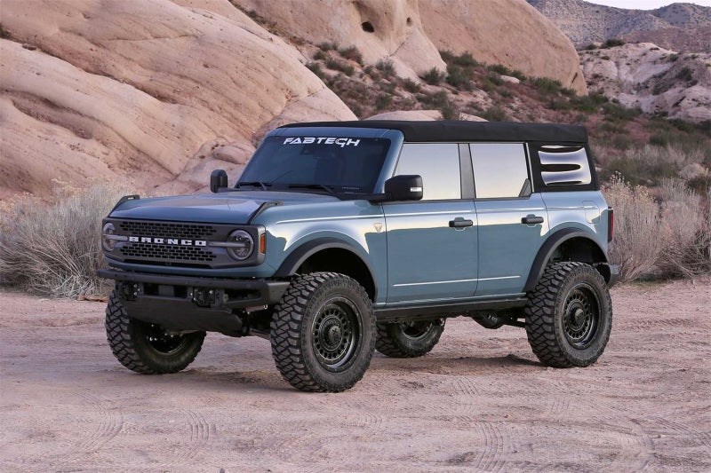 21-25 Ford Bronco 4WD Fabtech FTS22350 Heavy Duty Driver & Passenger Tie Rod Assembly Kit