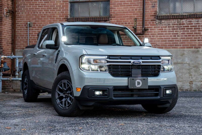 22-24 Ford Maverick Diode Dynamics DD7758 C2 Sport Stage Series Ditch Light Kit White Combo