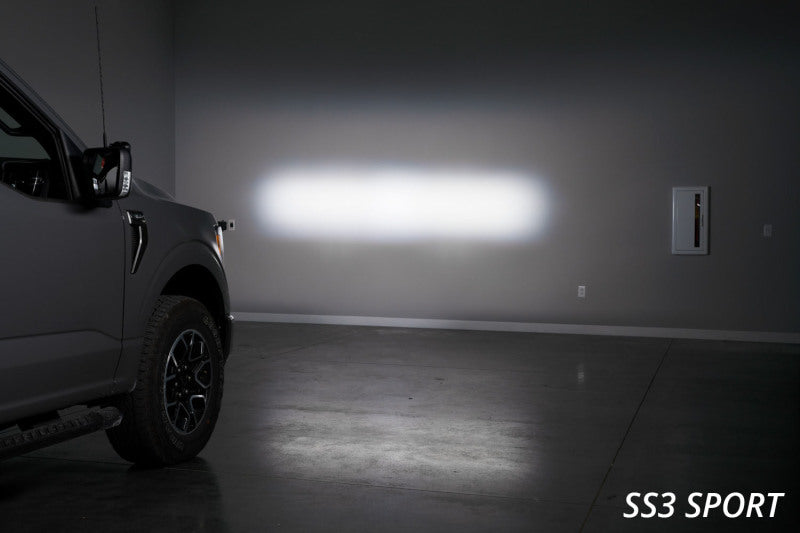 21-25 Ford F-150 Diode Dynamics DD7372 SS3 Stage Series Backlit Ditch Light Kit - Yellow Pro Combo