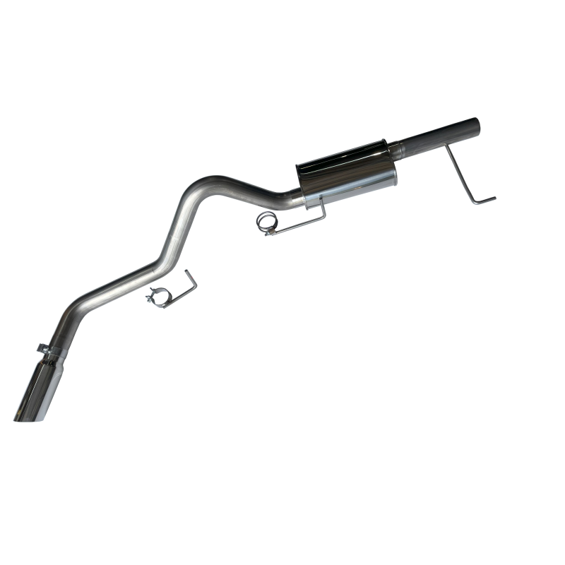 21-24 Ford F-150 3.5L PowerBoost SPD Performance FPB21 HX Series Single Exit 304SS Cat Back Exhaust Kit