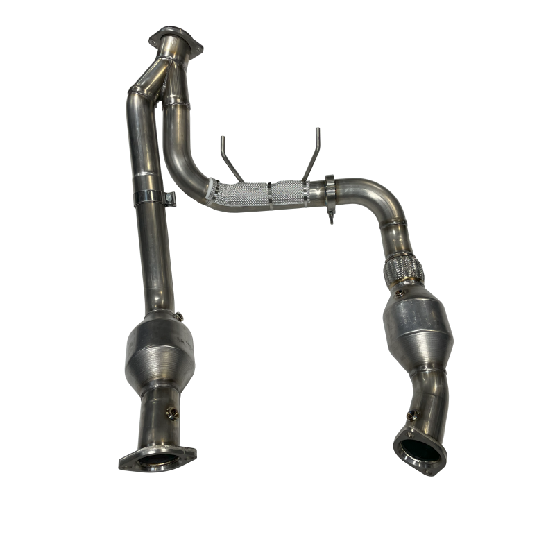 21-24 Ford F-150 3.5L PowerBoost SPD Performance 35FPB21 Alpha Catted Downpipes