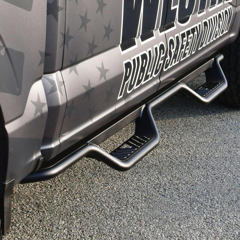 15-25 Ford F-150 SuperCrew Westin 20-13945 Outlaw Drop Nerf Step Bars Textured Black