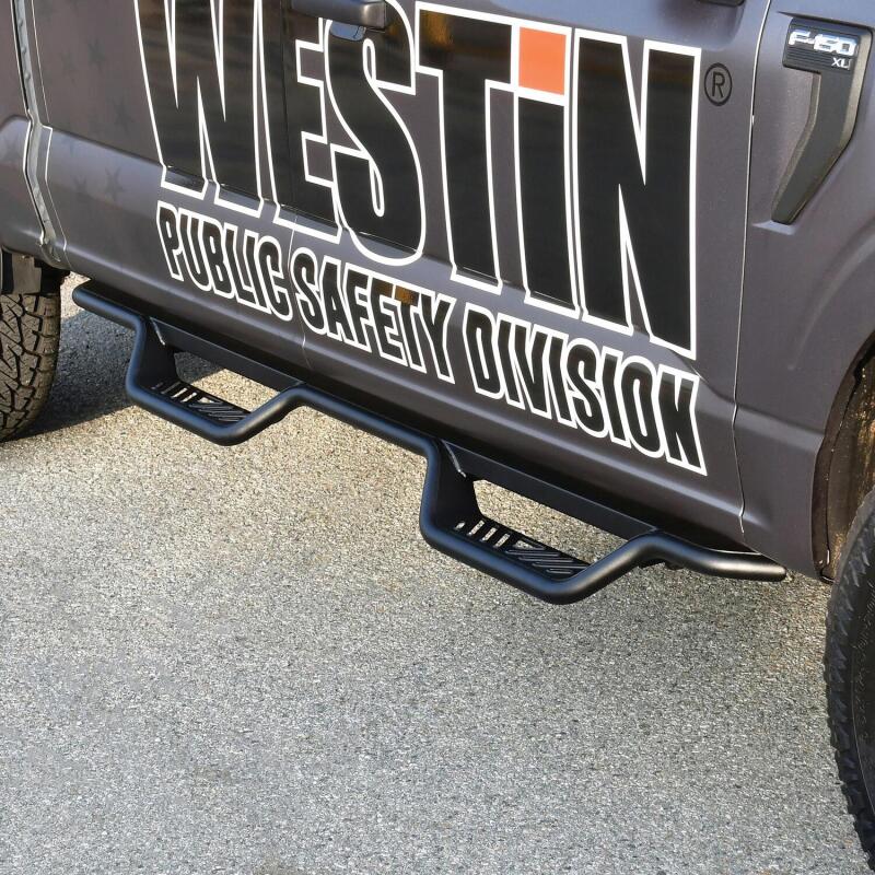 15-25 Ford F-150 SuperCrew Westin 20-13945 Outlaw Drop Nerf Step Bars Textured Black