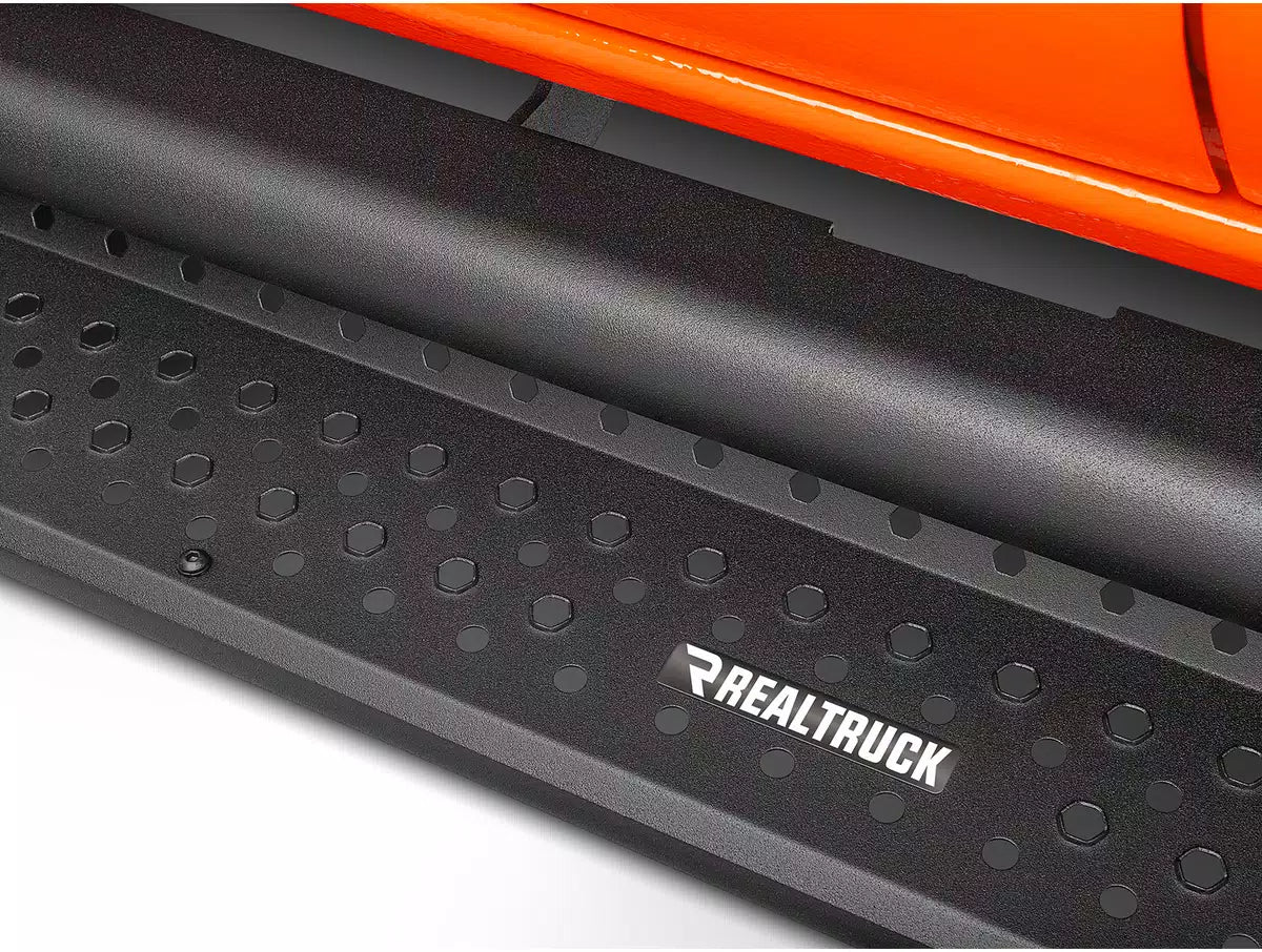 19-25 Ford Ranger Go Rhino D10368T Dominator Extreme D1 SideSteps Complete Kit w/ SideStep + Brackets