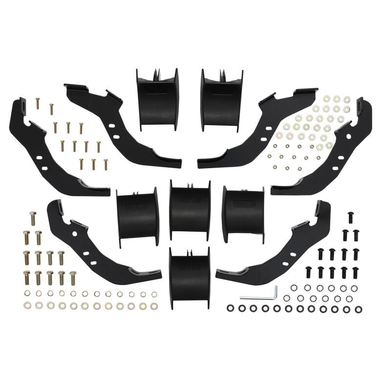 15-25 Ford Bronco Westin 21-54195 (4-Door) PRO TRAXX 5 Oval Nerf Step Bars - Textured Black