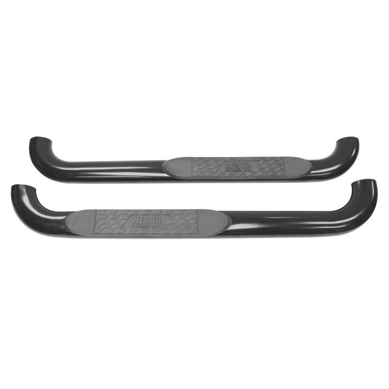 15-25 Ford F-150 Westin 21-3925 Platinum 4 Oval Nerf Step Bars - Black