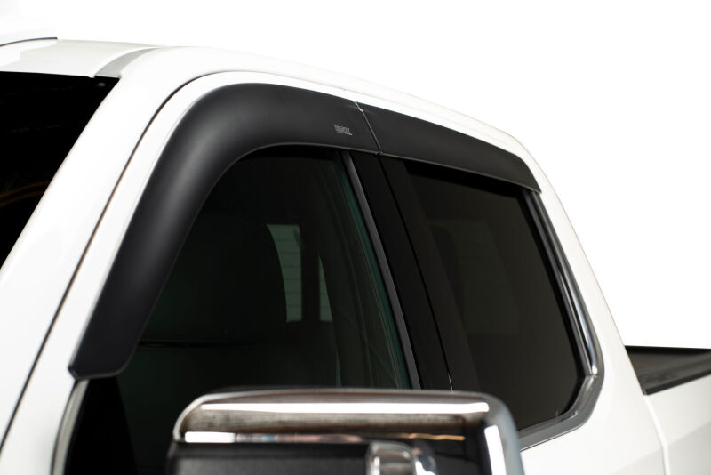 09-14 Ford F-150 SuperCrew Husky Liners 2857011 Ventvisor Low Profile 4pc - Matte Black