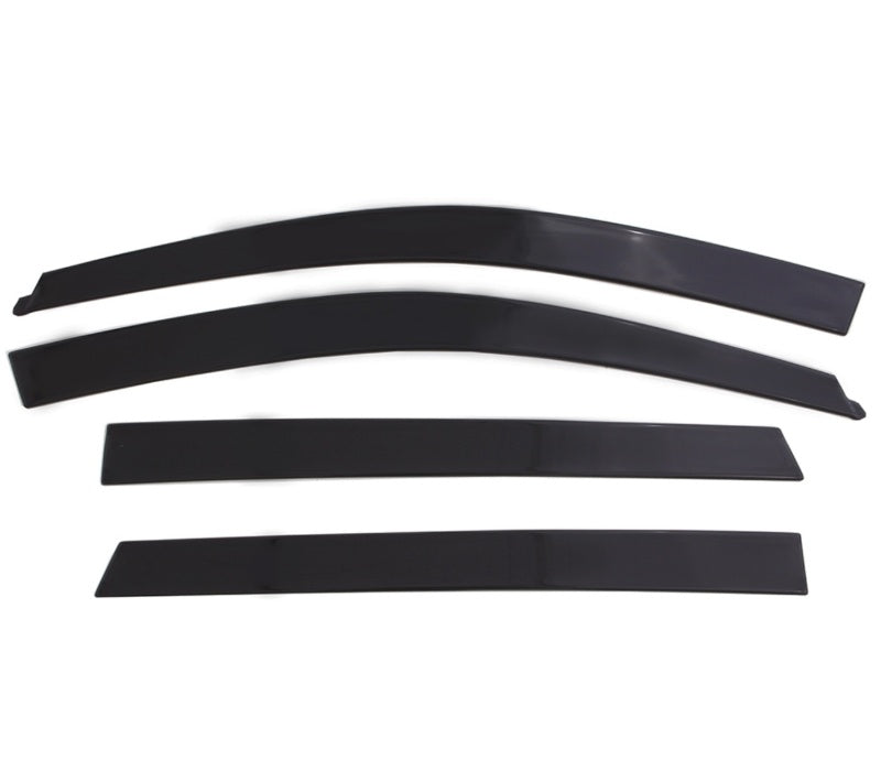 15-25 Ford F-150 AVS 774061 Ventvisor Low Profile Window Deflectors 4pc - Matte Black