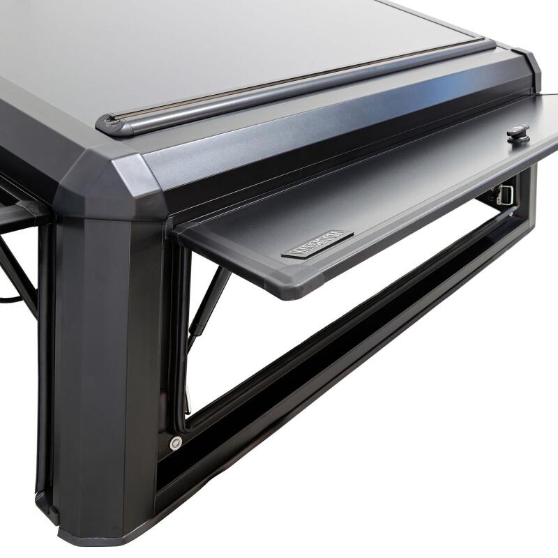 24-25 Ford Ranger Westin 16-11295 EXP Truck Cap with Solid Front Glass Matte Black