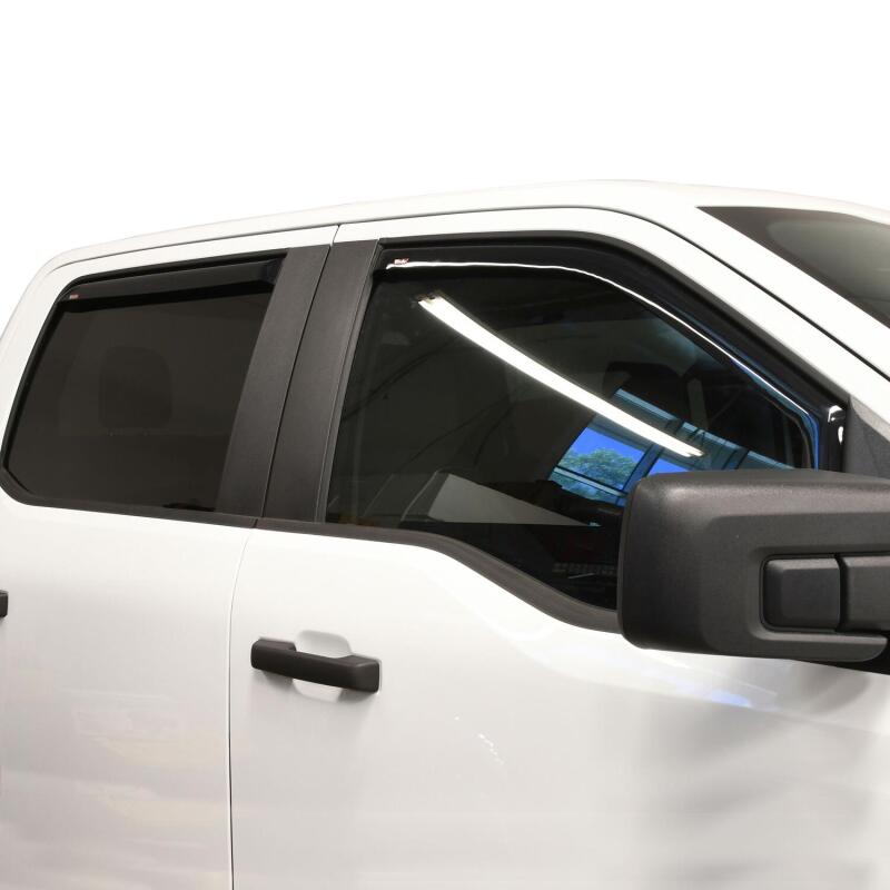 15-25 Ford F-150 Westin 72-37407 SuperCrew Wade In-Channel Wind Deflector 4pc - Smoke
