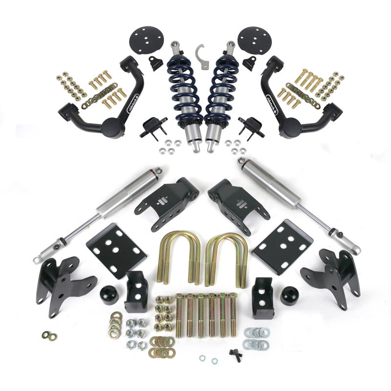 15-25 Ford F-150 2WD Ridetech 12290110 Front and Rear Lowering System