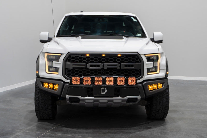 17-20 Ford Raptor Diode Dynamics DD7337 SS5 Grille CrossLink Lightbar Kit - Pro White Combo