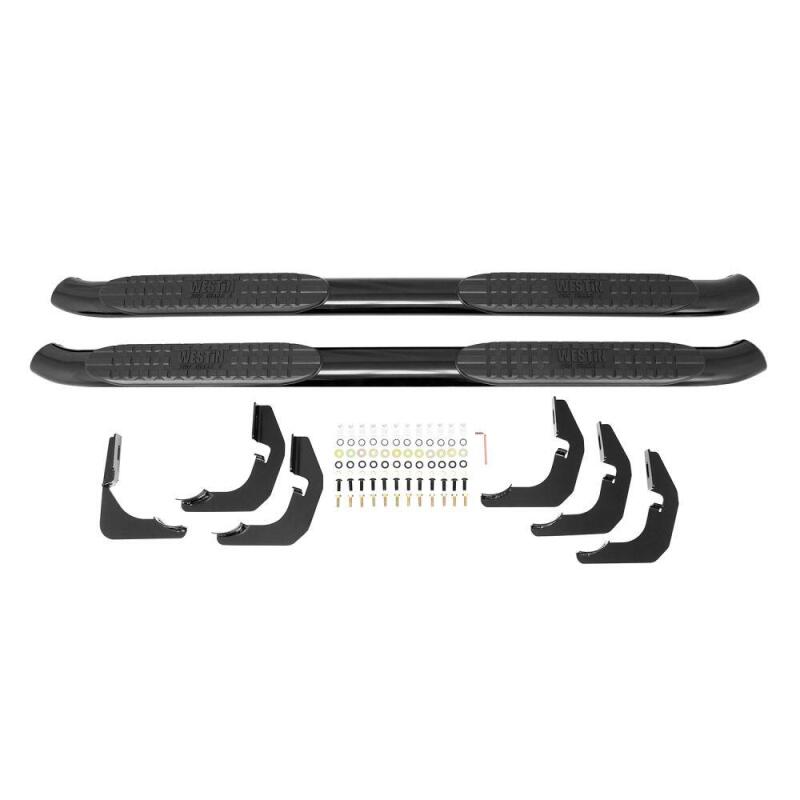 15-25 Ford F-150 Westin 21-23945  SuperCrew PRO TRAXX 4 Oval Nerf Step Bars - Black