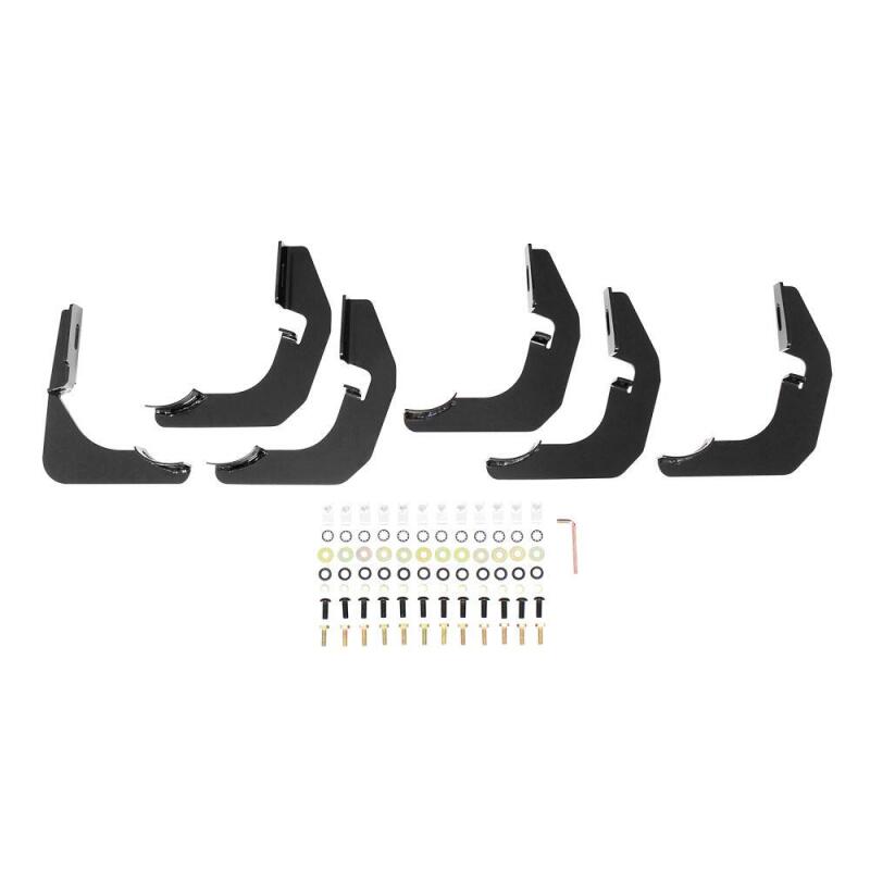 09-14 Ford F-150 SuperCrew Westin 21-23525 PRO TRAXX 4 Oval Nerf Step Bars - Black