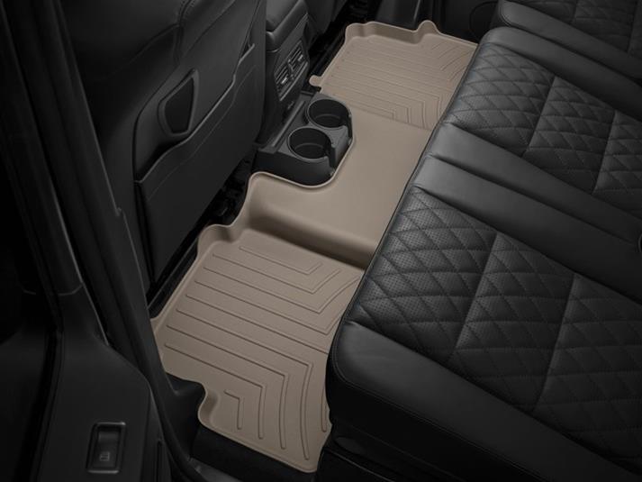 19-25 Ford Ranger (Incl. Raptor) w/ Carpet Flooring WeatherTech 4518492IM Rear FloorLiner HP - Tan